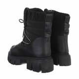 Zwarte winterboot Leslie_