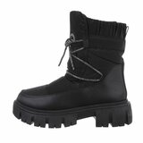 Zwarte winterboot Leslie_