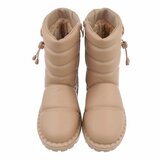 Kaki bruine winterboot Ulrika_