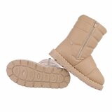 Kaki bruine winterboot Ulrika_