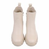 Beige Chelsea boot Magali._