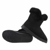 Zwarte daimen snowboot Amarisa._