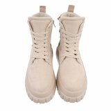 Beige daimen mix boot Alouisa_