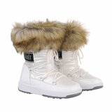 Witte korte winterboot Heidi_