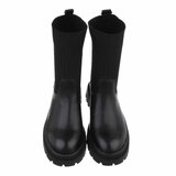 Zwarte mixed boot Amparo_