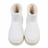 Witte korte winterboot Alpina_