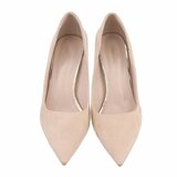 Beige suede pump Jolie_