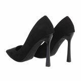 Zwarte suede pump Jolie_