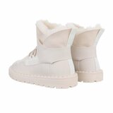 Beige korte winterboot Loeka_