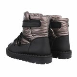 Bruine korte winterboot Anatalia_