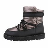 Bruine korte winterboot Anatalia_