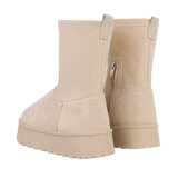 Beige mixed winterboot Annabel_