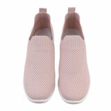 Rose lage textiel step in sneaker Angella_