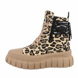 Mix boot Alouisa met dierenprint.SOLD OUT_