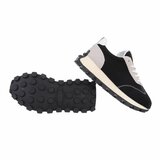 Lage zwarte mix sneaker Annico _