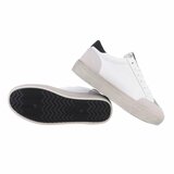 Lage wit-zilveren sneaker Jelina_