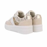 Lage beige mixed sneaker Anobe_