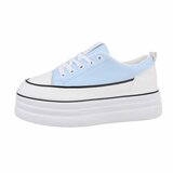 Licht blauwe hoge sneaker Antolina_