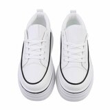 Witte hoge sneaker Antolina_