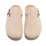 Beige daimen mule Carine_