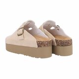 Beige daimen mule Carine_