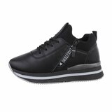 Zwarte lage sneaker Arila_