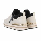 Beige lage sneaker Arila_