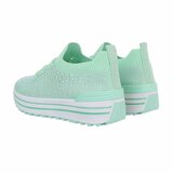 Groene lage textiel sneaker Arnaz_