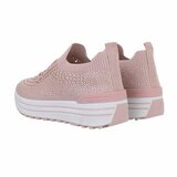 Rose lage textiel sneaker Arnaz_