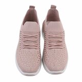 Rose lage textiel sneaker Arnaz_