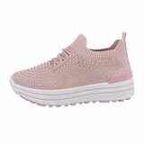 Rose lage textiel sneaker Arnaz_