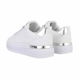 Lage witte mixed sneaker Adinda_