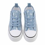 Lage blauwe sneaker Hiba_