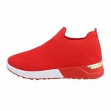 Lage rode sock sneaker Susan._