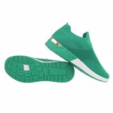 Lage groene sock sneaker Susan._