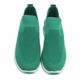 Lage groene sock sneaker Susan._