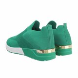 Lage groene sock sneaker Susan._