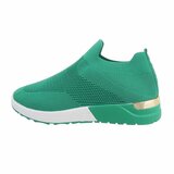 Lage groene sock sneaker Susan._