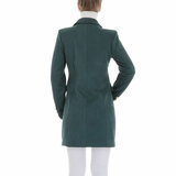 Elegante groene lange blazer.SOLD OUT_