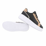  Lage zwarte sneaker Asul_