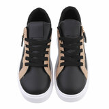  Lage zwarte sneaker Asul_