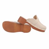 Beige mule Bente_