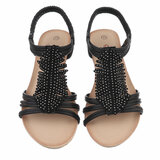 Sandales noires Vanessa_