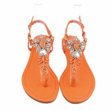 Sandales oranges Bobbi_