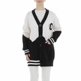 Gilet sportif noir et blanc_