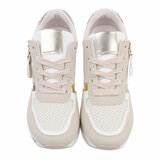 Beige hoge sneaker Belanna_