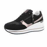 Zwarte hoge sneaker Belanna_