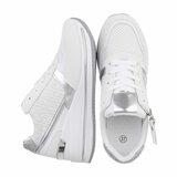 Witte hoge sneaker Belanna_