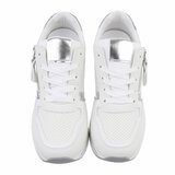 Witte hoge sneaker Belanna_