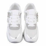 Witte hoge sneaker Merve_